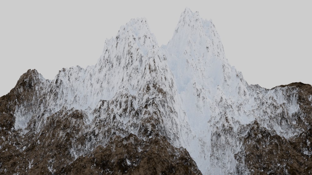 procedural texture snow_mountain preview image 1
